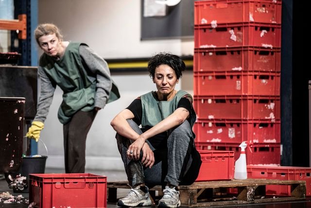Acteurs sur le plateau de Prendre soin